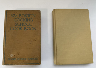 The Boston Cooking School Cook Book (1935) by Fannie Merritt Farmer +1 more