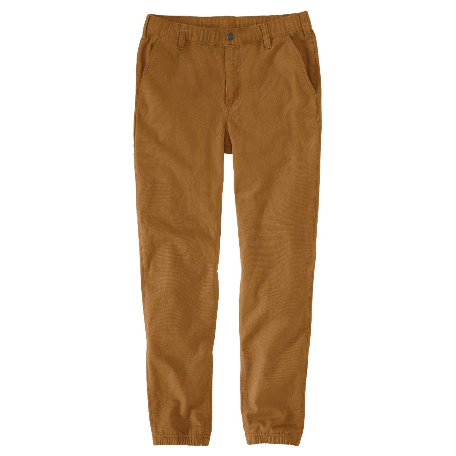 Carhartt Rugged Flex Jogger Men's Brown Tapered Leg Relaxed Fit Workwear POSH216