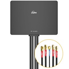 Slim 40G Antenna 5G LTE Ultra-Wideband 600-6000MHz , Omni-Directional MI...