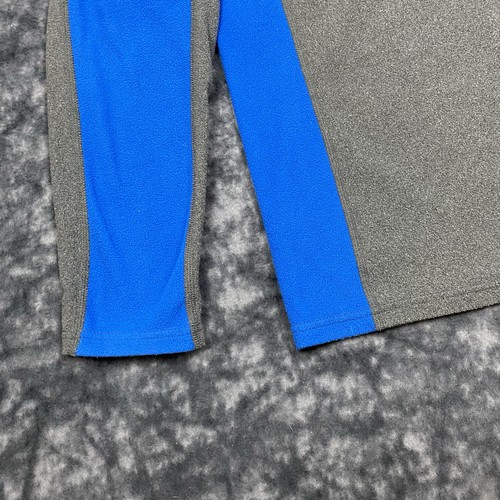The North Face Jacket Boys Size XL Pullover 1/4 Zip Blue Fleece Outdoor Hiking - Picture 6 of 9