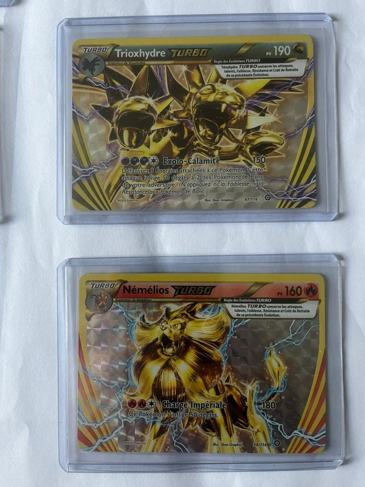 Lot de 8 cartes Pokemon Turbo sous blister: Desseliande-Amonistar-Goupelin..... - Photo 4/4
