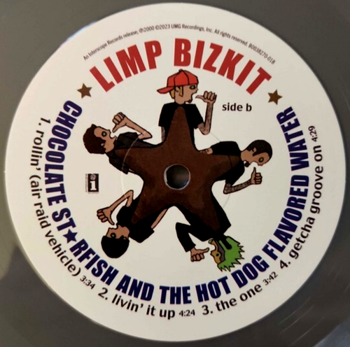 LIMP BIZKIT - CHOCOLATE STARFISH AND THE HOT DOG FLAVORED 2 LP Grey/Brown VINYL - Picture 6 of 12