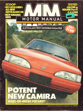 Motor Manual January 1985 #515 Holden Camira Ford XF Falcon Holden VK Commodore