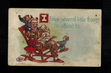 PC-1335**Vintage Postcard 1908-  Balbec,  Indiana**DPO-dead post office