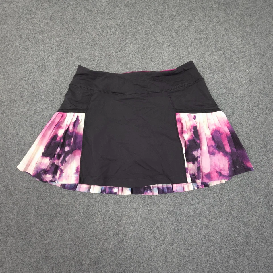 Lululemon Skirt Womens 6 Black Pace Setter Activewear Lightweight Sports Size 6 - Image 2 of 4