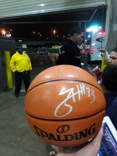 Tobias Harris Philadelphia 76ers Signed NBA Replica GAME Basketball PHOTO PROOF - Picture 4 of 6