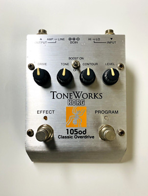 ギター KORG TONE WORKS 105od Classic Overdrive Korg 105OD Classic Overdrive - Guitar Effect Pedal | eBay