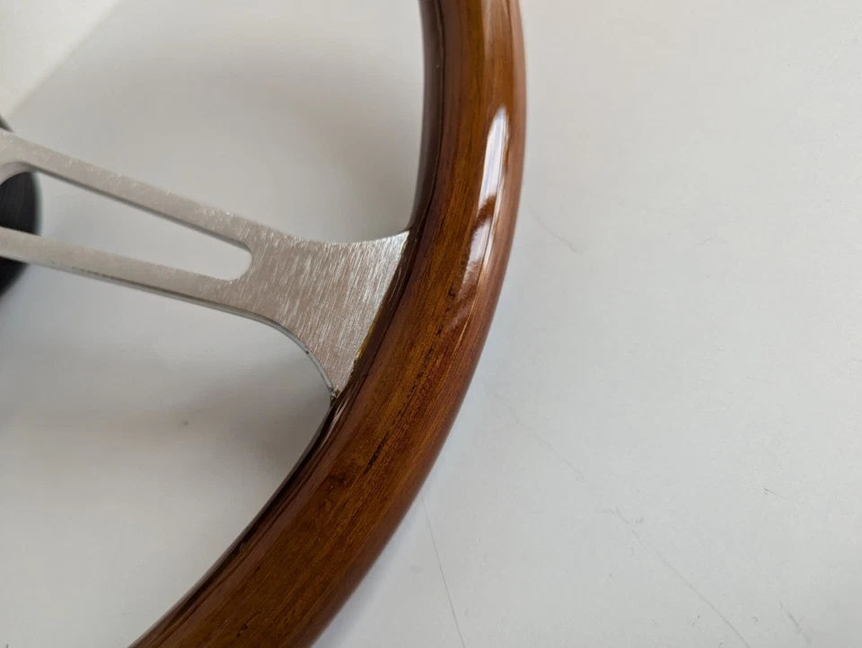 Steering Wheel wood fits for DATSUN Z 240Z 260Z 280Z Fairlady Classic Wooden - Image 3 of 4