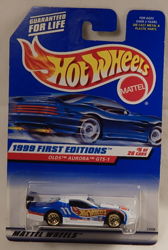 Olds Aurora GTS-1 Race Car Hot Wheels First Editions 1999-911