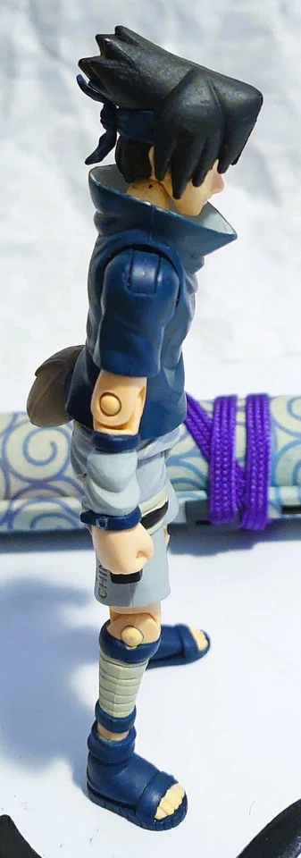 [RARO Bandai Naruto Uchiha Sasuke con pergamino 2003 COMPLETO] Foto 4 de 4