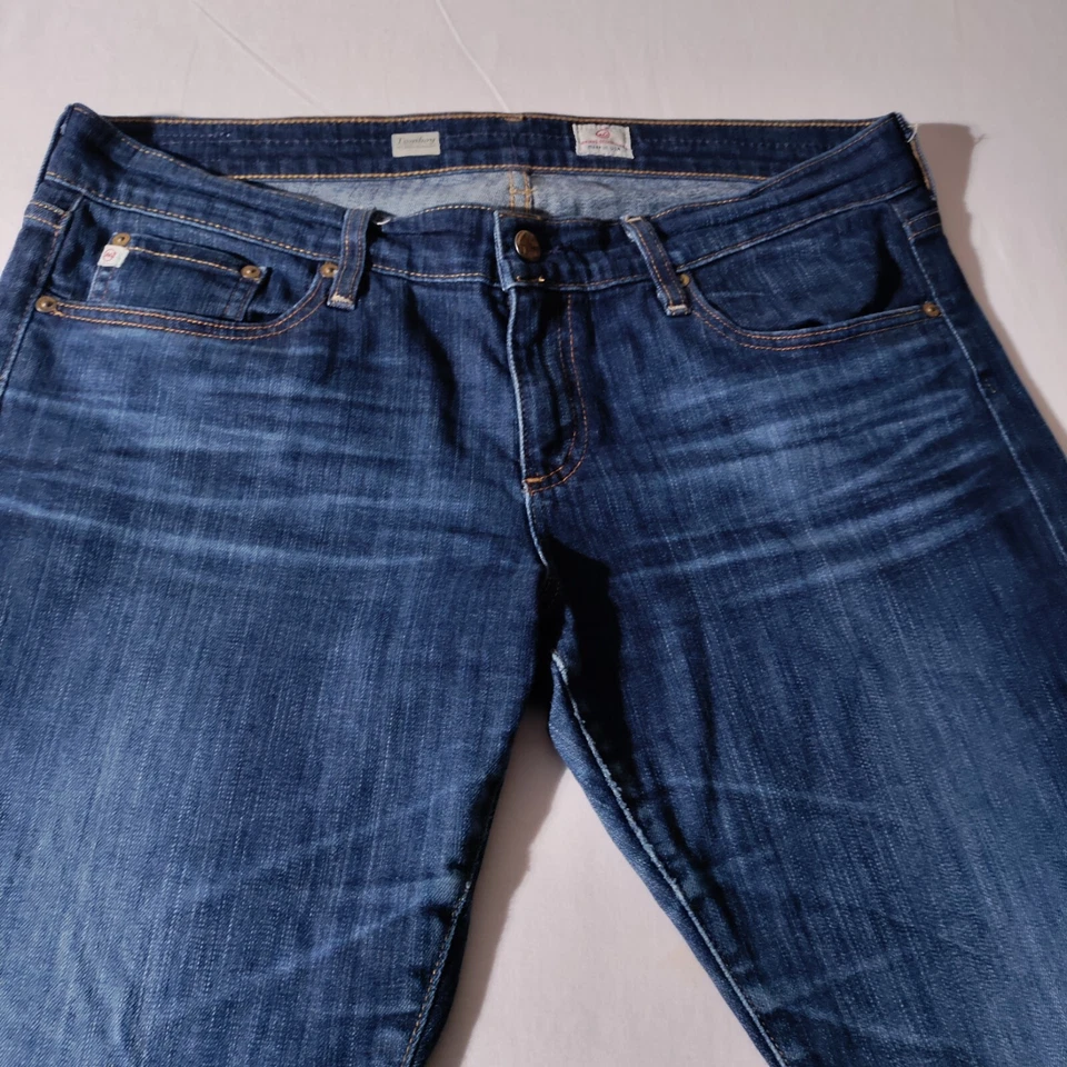 Pantalones de mezclilla cortos AG Adriano Goldschmied The Tomboy talla 32R (36 x 32) relajados rectos Foto 4 de 4