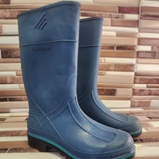 Northerner Rubber Boots Womens Blue Waterproof Vintage No Size Tag