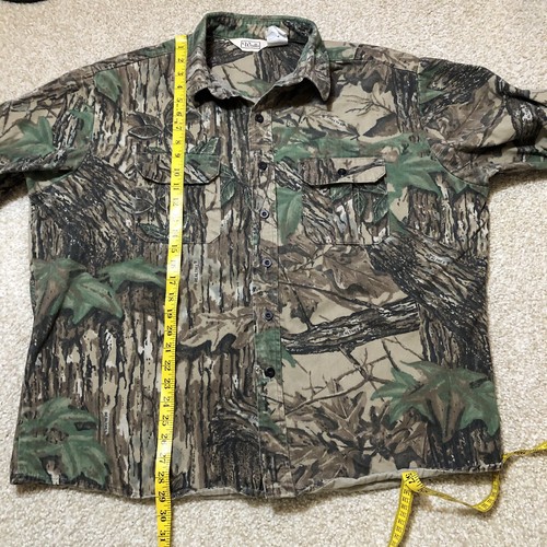Walls Vintage Heavy Cotton Realtree Camouflage Hunting Shirt - 2XL - Picture 5 of 7