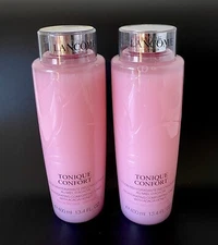 New Lot X2 Lancome Tonique Confort Re-Hydrating Comforting Toner 400ml Ea Sealed