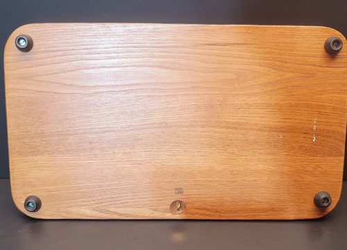 Vintage 1970s Goodwood Teak Wood Wheat Cheese Tray Board. Charcuterie board - Picture 5 of 6