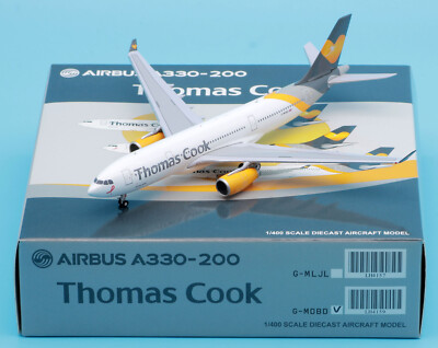 航空機・ヘリコプター ThomasCook JC Wings1:400 A330-200 G-MLJL Thomas Cook Airlines JC Wings 1 - 400 Airbus A330-200
