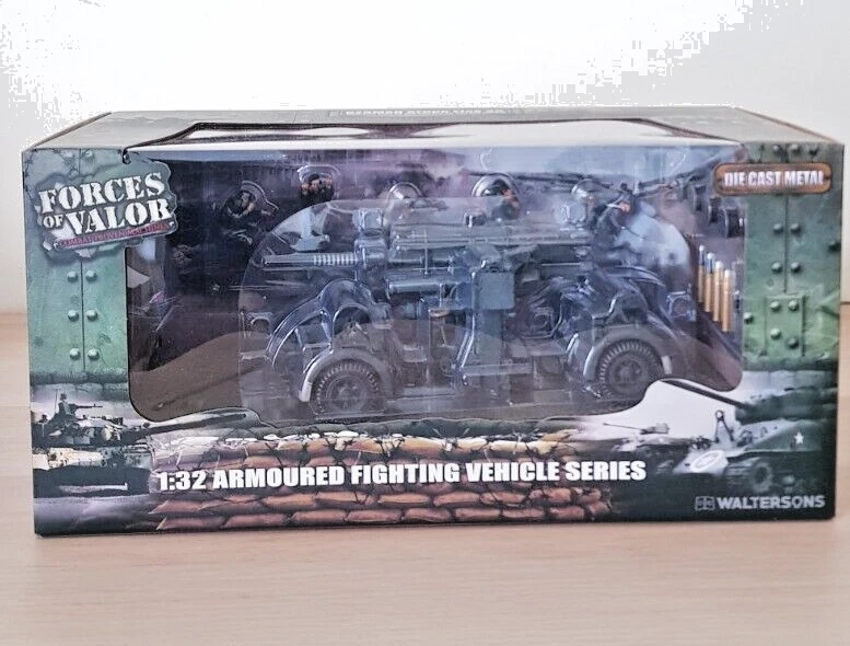 88mm FlaK 36, German Army, Stalingrad, ForcesOfValor 1:32 801008A with 5 Figures - Image 2 of 4