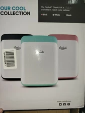 Mini Fridge Refrigerator 0.53 cu. ft. Retro Lightweight Compact Portable Pink 