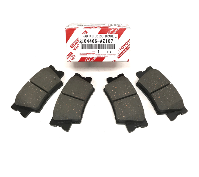 20062012 Rav4 Genuine Toyota Premium Ceramic Rear Brake Pads 04466