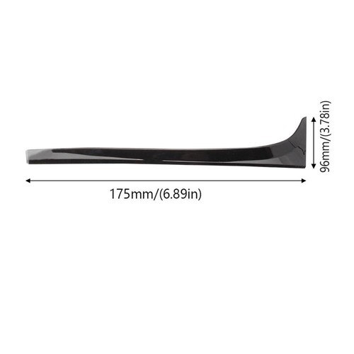 For Golf 7 MK7 Accessories Matte Black Rear Spoilers with Adhesive Tape - Picture 7 of 10