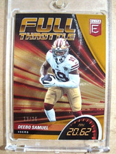 2022 Deebo Samuel Panini Donruss Elite Orange Full Throttle /25 🔥🔥🔥
