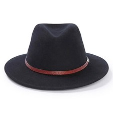 STETSON Men's Cromwell Crushable Wool Felt Outdoor Fedora Hat - Colors Sizes