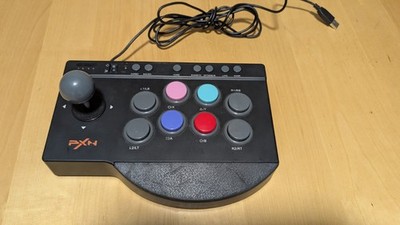 PXN [PXN-0082] USB Arcade Fight Stick for Android Switch Xbox One PS4 Windows
