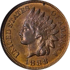 1888 Indian Cent NGC MS64 RB Superb Eye Appeal Strong Strike