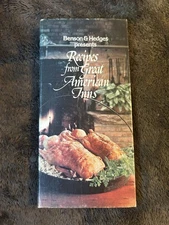 Benson And Hedges Presents Recipes From Great American Inns 1981 Vintage Rare