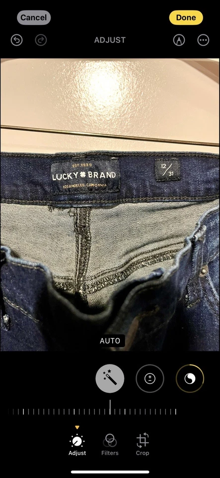 LOT SALE 5 Pairs LUCKY Women's Size 31/12 Stretch Mid Rise Ankle Skinny Jeans - Image 2 of 3