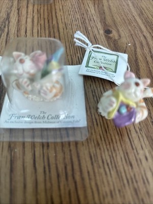 Midwest Of Cannon Falls Fran Welch Miniature Kitty Cats   Figurine Fairy Garden