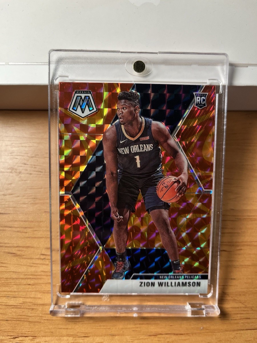 Zion WilliamsonMosaicReactive Orangeザイオン Zion Williamson 2019 Mosaic #269 NBA Debut - Reactive Orange