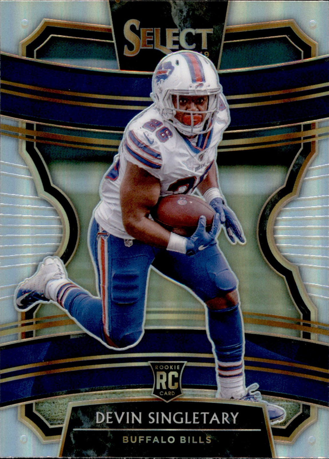2019 Panini Select #26 Devin Singletary Silver Prizm