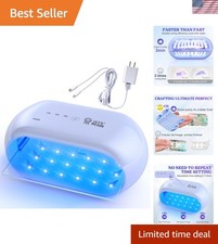 UV Light,Two-Sided Longer time Setting2m,3m,5m Resin Light with 36 LED Beads,...