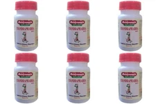 6 x Baidyanath Chandraprabha Bati Tablets (80tab) Ayurvedic Herbal