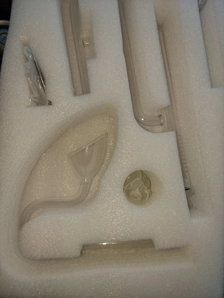 Plant Aquarium Glass Lily Pipe Inflow & Outflow for Aquatic Filters Lilly Filter - Image 3 of 4