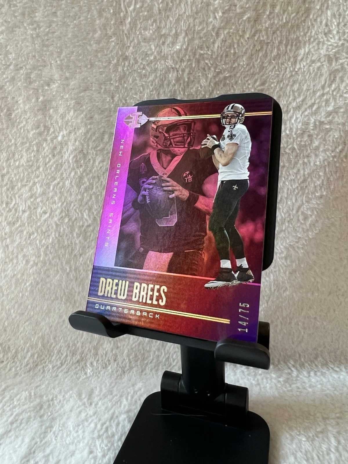 Drew Brees trading card