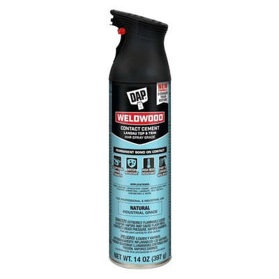 #ad Weldwood Landau Top amp; Trim HHR Solvent Type Spray Contact Adhesive Clear 14 Oz $24.99