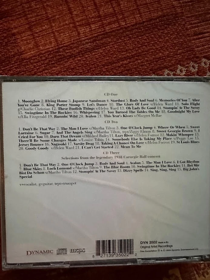 3 fach CD Benny Goodman, Essential Gold Neu & OVP - Bild 2 von 2