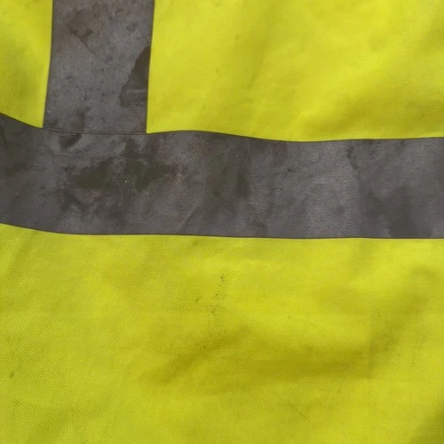 Carhartt Hi-Vis Reflective Safety Work Jacket Yellow/Black Sz M Class 3 Level 2 image 15