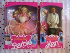 Costume Ball Barbie Ken Dolls 1990 Mattel "Magical Costumes" Vintage Mattel