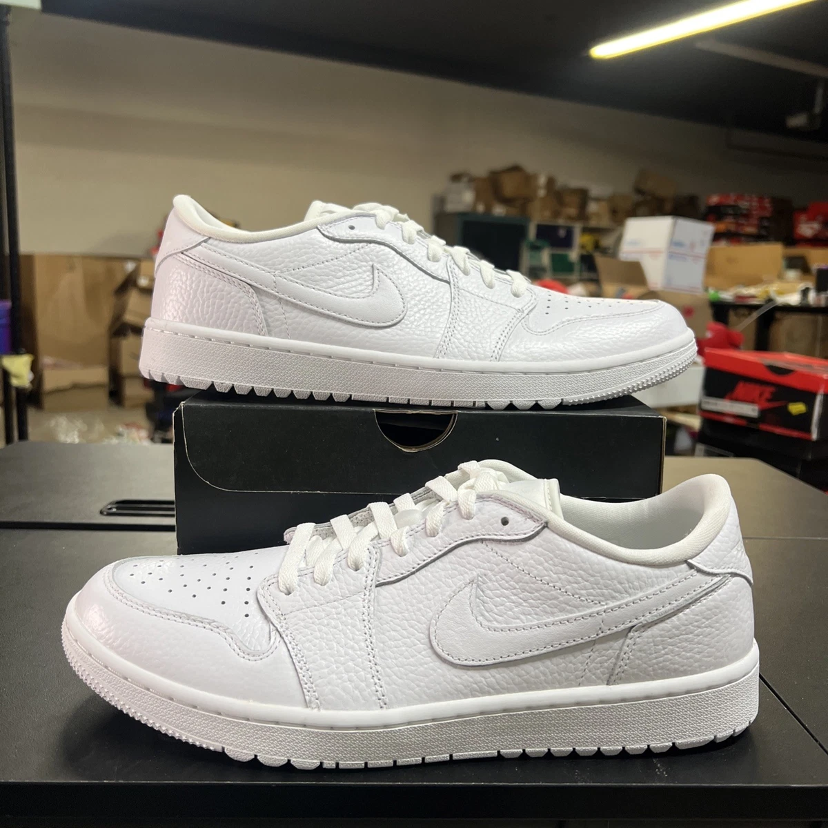 Jordan 1 Low Golf Triple White 2022 | eBay