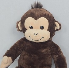 Build A Bear Stuffed Monkey Curly Tail 18 Inches Soft Smiling Chimpanzee