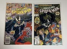Amazing Spider-Man #332 & #333 (1990) Venom Erik Larsen Marvel Comics Lot VF