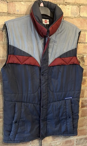 Vintage Colmar Gilet Vest 46” XL Full Zip Ski Winter Made in Italy - Picture 2 of 6