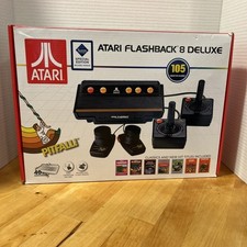 Atari Flashback 8 Deluxe Retro Game Console w/ 105 Built-in Classic Games 40th A