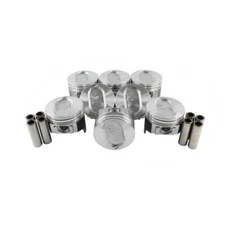 DNJ Piston Set for 1 Engine .030in .76mm Oversize with Piston Pins Direct Fit
