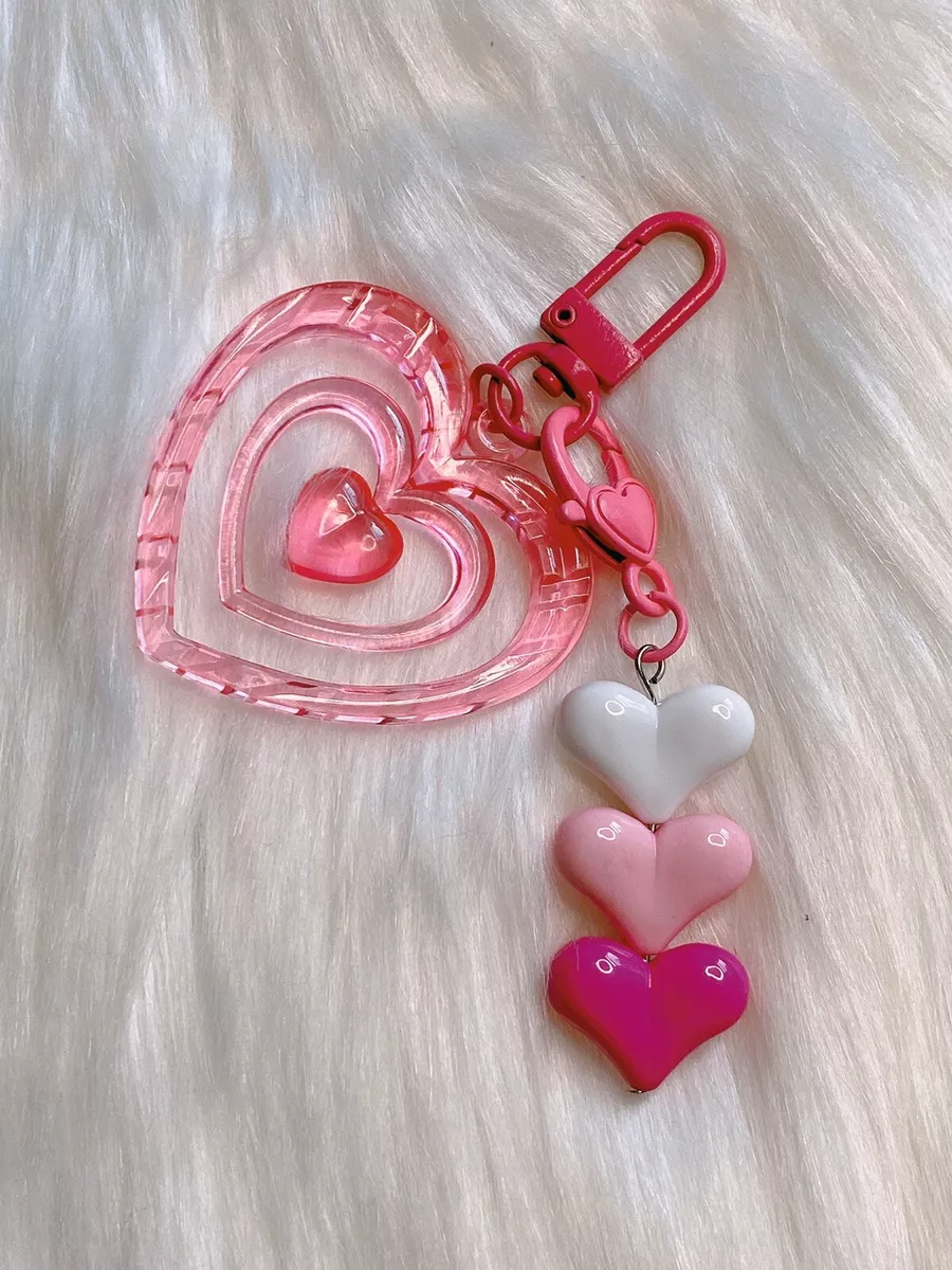 Heart Charm Keychain