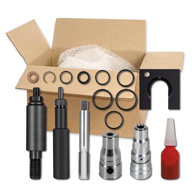 Cylinder Head Repair Kit & Fuel Injector Sleeve For Ford 6.0L