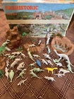 VTG 1971 Marx Prehistoric Play Set #3398 Good Condition w/ BOX